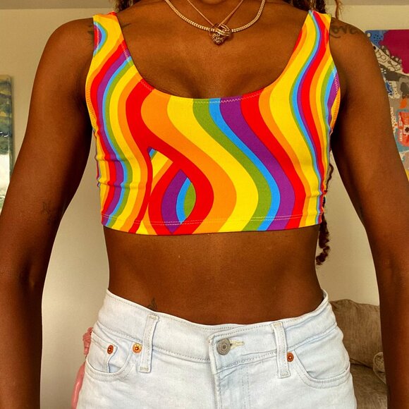 Levi Pride Crop Top - Picture 1 of 3
